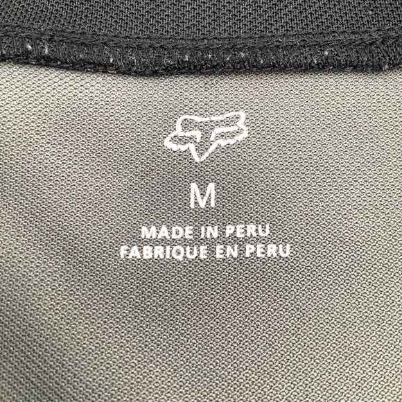 Fox Racing Mens Short Sleeve 1/4 Zip Pullover Shirt Size Medium - Picture 5 of 9